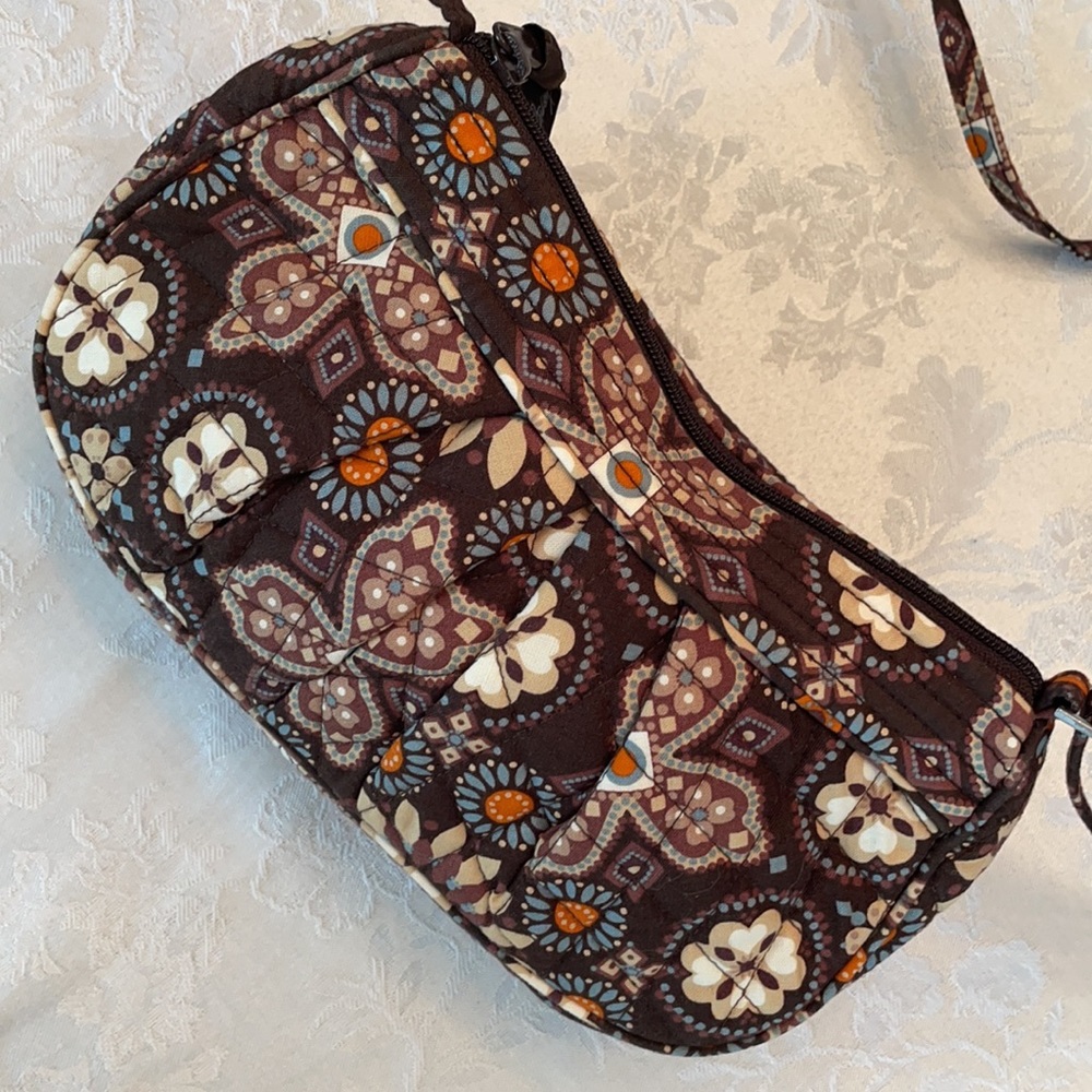 Vera Bradley small hand bag | Brown - Picture 2 of 4